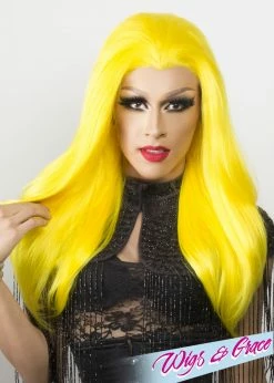 Wigs & Grace BLARING YELLOW BETSY