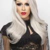 Wigs & Grace BLACK ROOTS SILVER BETSY
