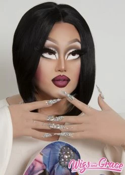 Wigs & Grace RAVEN BLACK KIM