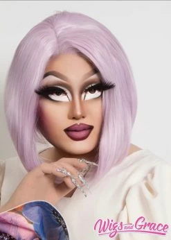 Wigs & Grace FROZEN LAVENDER KIM