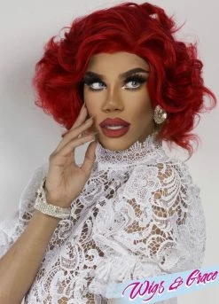 Wigs & Grace RED HOLLY