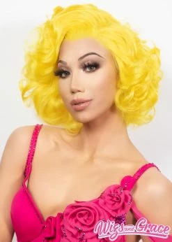 Wigs & Grace BLARING YELLOW HOLLY