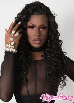 Wigs & Grace RAVEN BLACK ESMERALDA